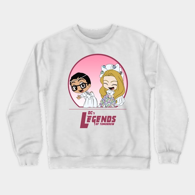 Wedding Gary and Ava v1 Crewneck Sweatshirt by RotemChan